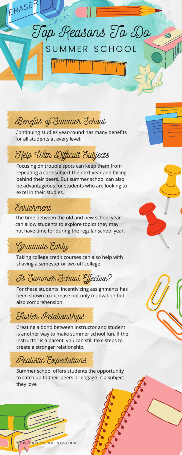 Top Reasons To Do Summer School