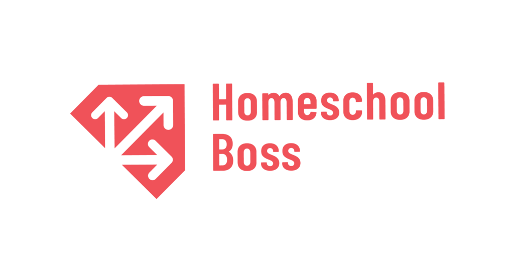 Red Homeschool Boss Logo